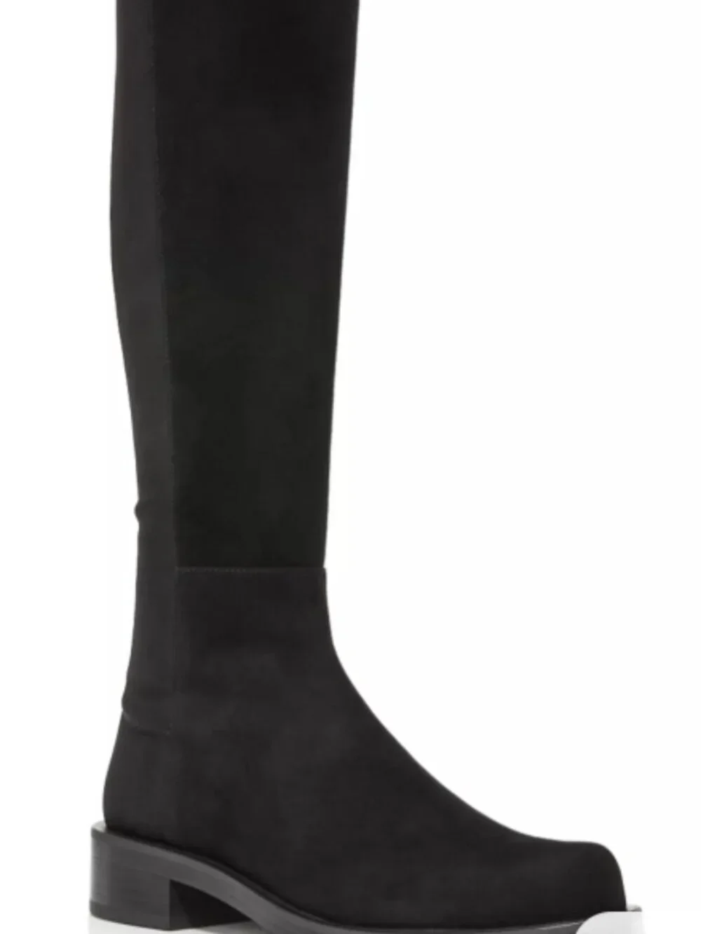 Stuart Weitzman Women's 5050 Black Bold Over The Knee Boots Sz 6.5